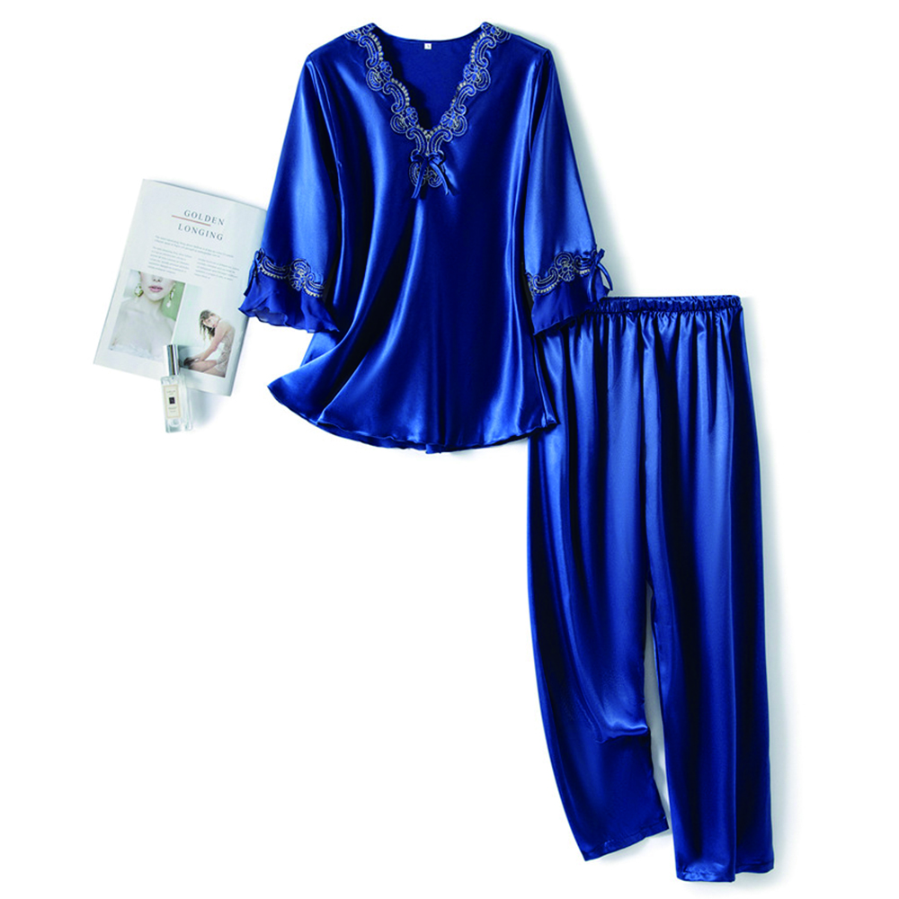 Femei’ Satin Pajama Set